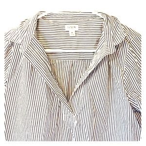 Stripped J Crew long sleeve